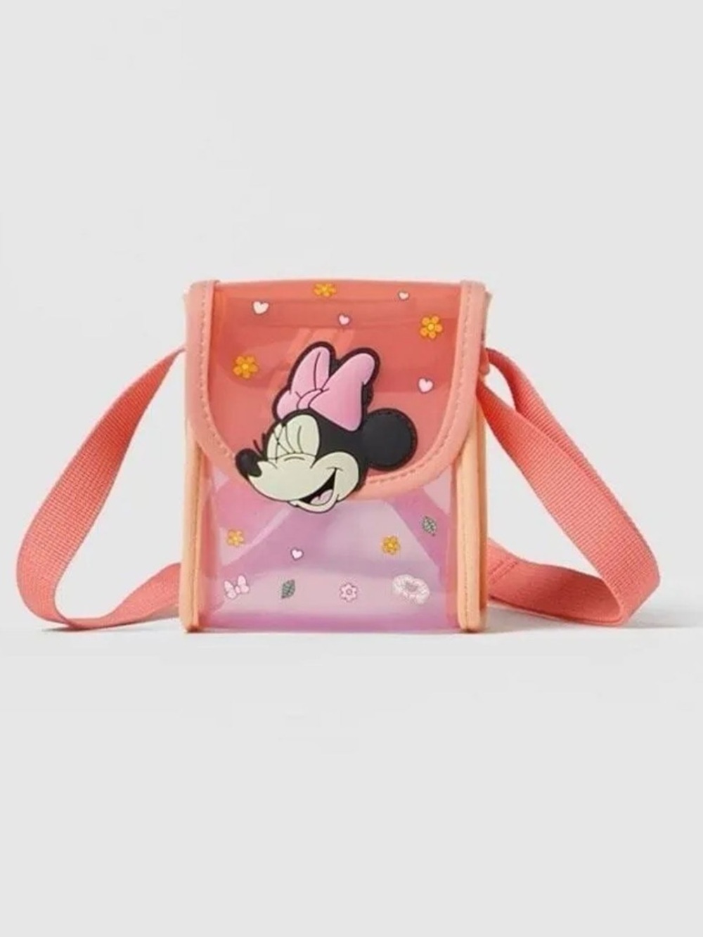 Zara Pink Minnie Mouse Kids Crossbody Bag